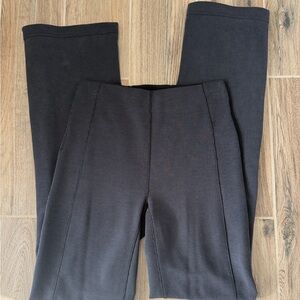 Lululemon Brushes Softstreme Ribbed Zip Flare Pant 32.5” Black W5EUBS